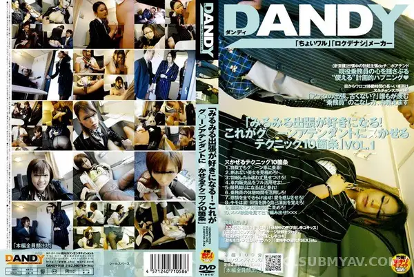 DANDY-058 「みるみる出張が好きになる!これがグ○ーンアテンダントにヌかせるテクニック10箇条」