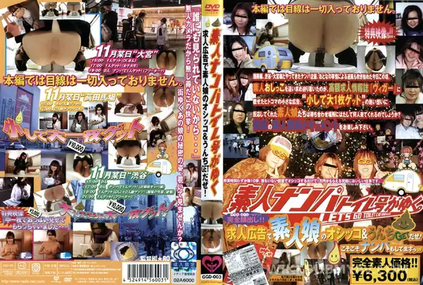 GGD-003 Public Toilet Hunting Van: Luring Amateur Girls for Dirty Deeds with Easy Cash