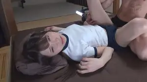 가토 모모카 체육복에 액체 유출 성행위